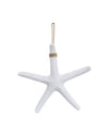 Starfish Hanging White 40cm - Christmas Decorations Brisbane