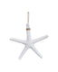 Starfish Hanging White 40cm - Christmas Decorations Brisbane