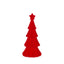 Tree Flocked Red 30cm
