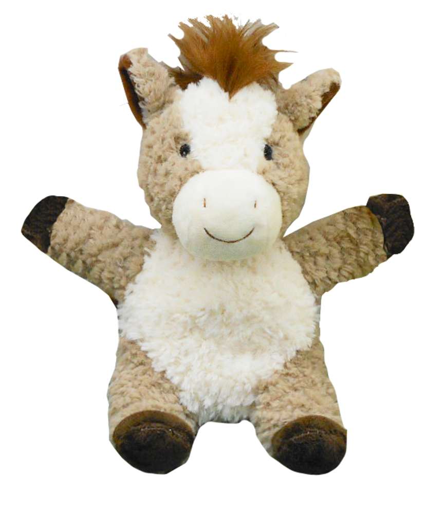 Horse White & Brown 18cm - Christmas Decorations Brisbane
