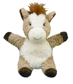 Horse White & Brown 18cm - Christmas Decorations Brisbane