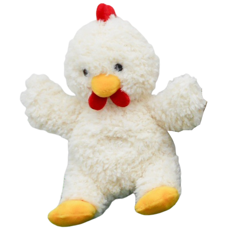 Chicken White 18cm - Christmas Decorations Brisbane