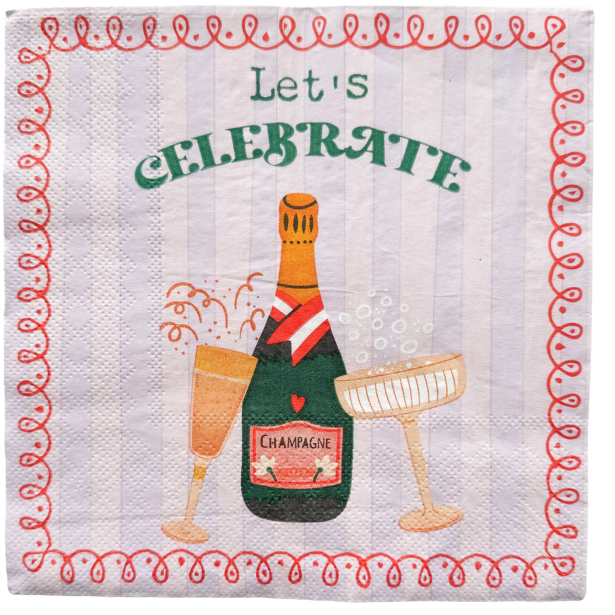 Napkin Celebration  33cm - Christmas Decorations Brisbane