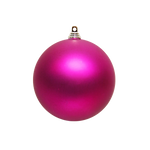 Bauble Matte Pink 100mm - Christmas Decorations Brisbane
