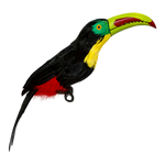 Toucan Black, Yellow, Green and Red 56cm - Christmas Decorations Brisbane