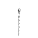 Icicle Clear 48cm - Christmas Decorations Brisbane