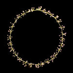 Ring Starburst Light 50cm - Christmas Decorations Brisbane