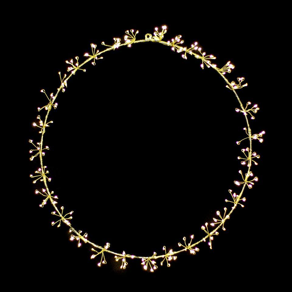 Ring Starburst Light 50cm - Christmas Decorations Brisbane