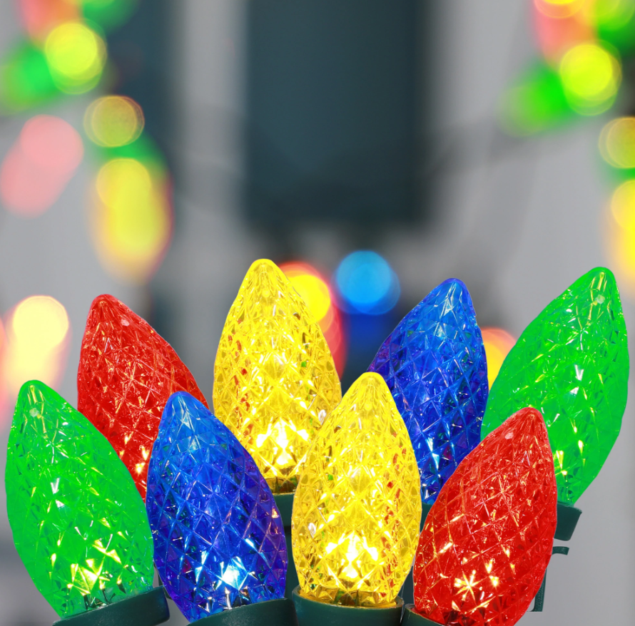 Pinecone Connectable String Lights - Multi colour - Christmas Decorations Brisbane