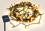 Light Solar Green Cable Warm White 30m - Christmas Decorations Brisbane