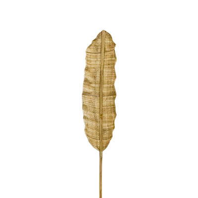 Natural Fibre Leaf Large 1.5m - Christmas Decorations Brisbane