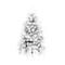 Tree Nordic White 1.8m - Christmas Decorations Brisbane