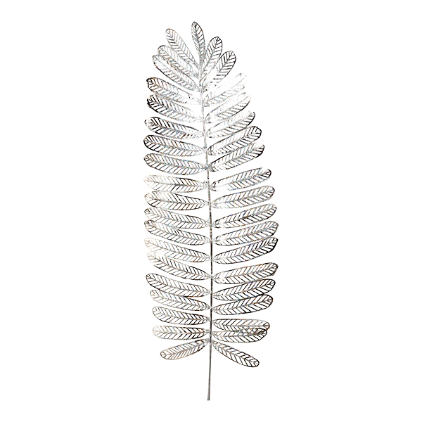 Silver Fern leaf Spray 77cm